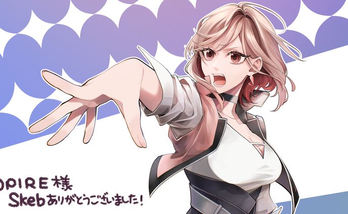 ♡OPIRE様◆Vtuberさん配信用イラスト