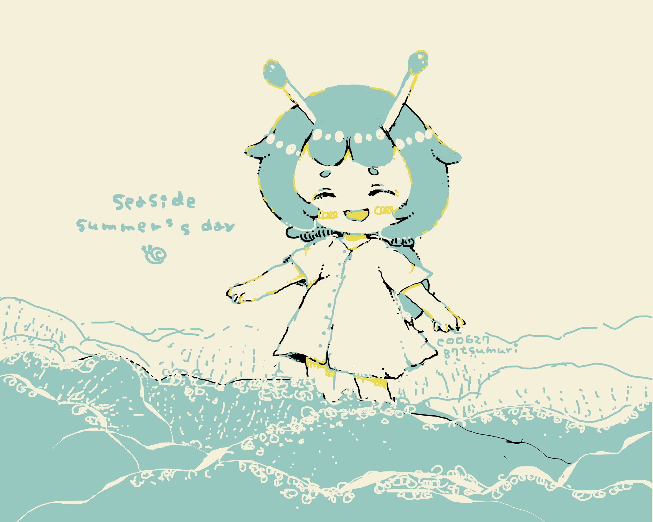 海の日イルネルちゃん-1