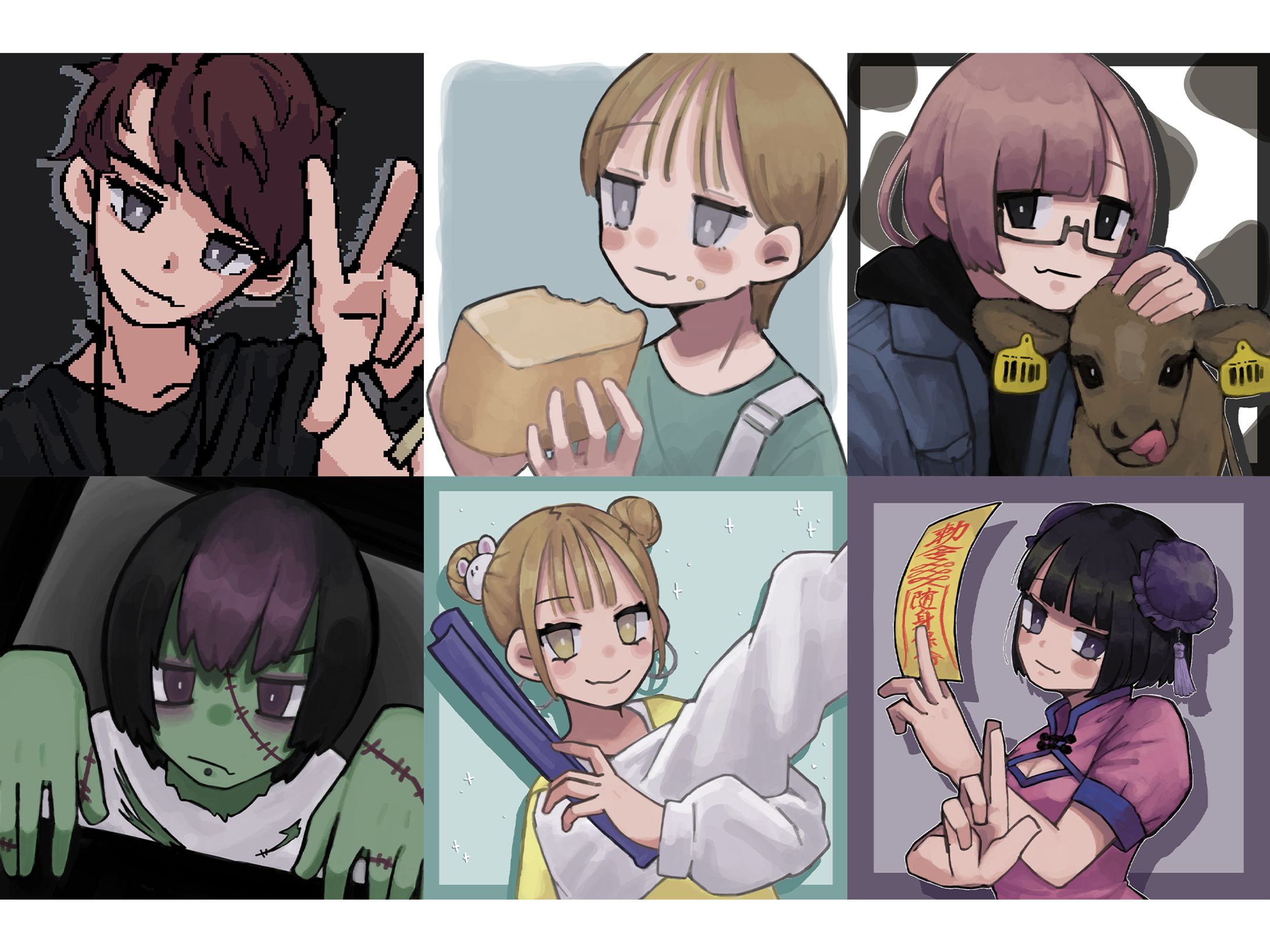 似顔絵 / ご依頼していただいたイラスト-1