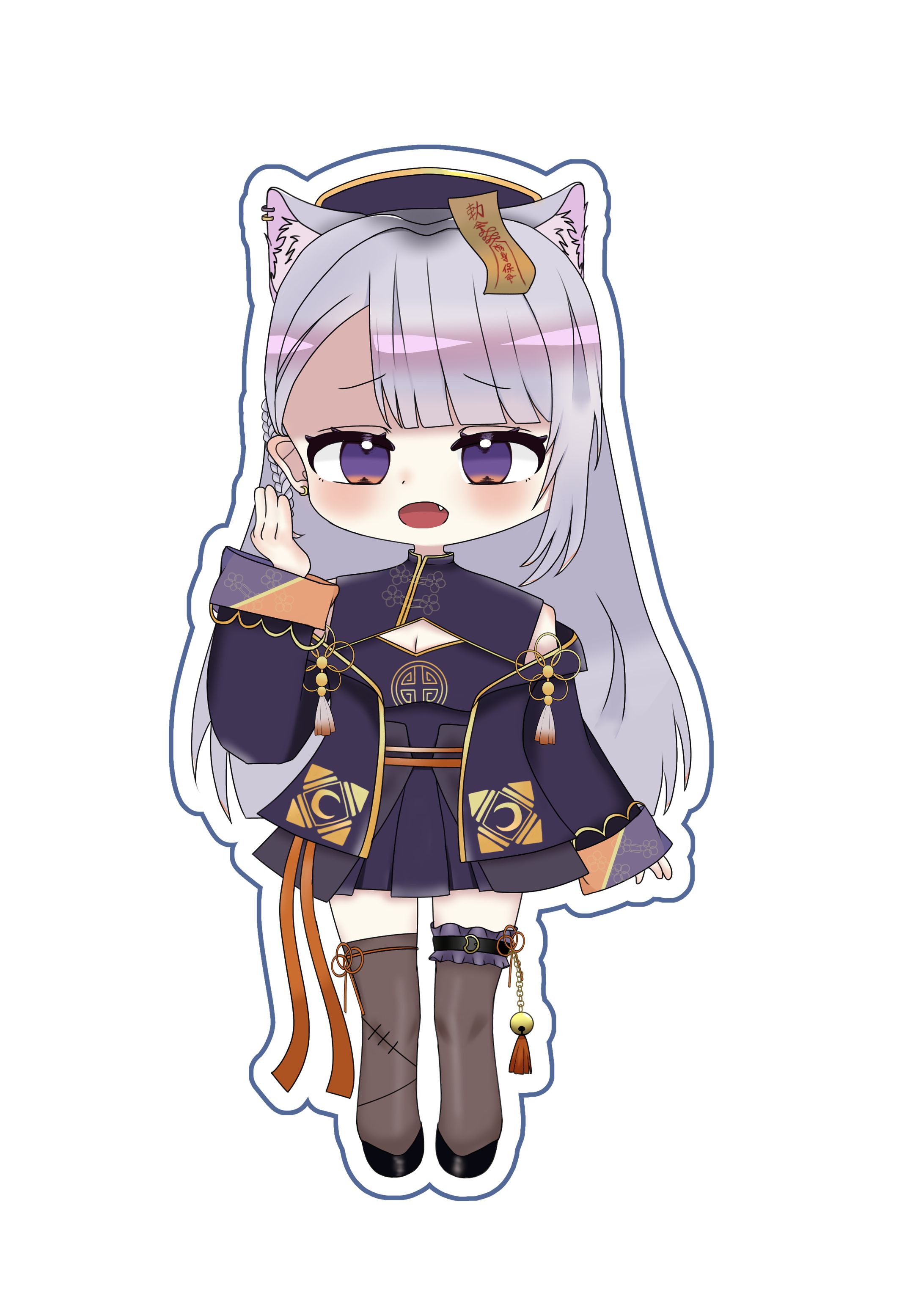 ミニキャラ　今宵ほたる様　ファンアート-1