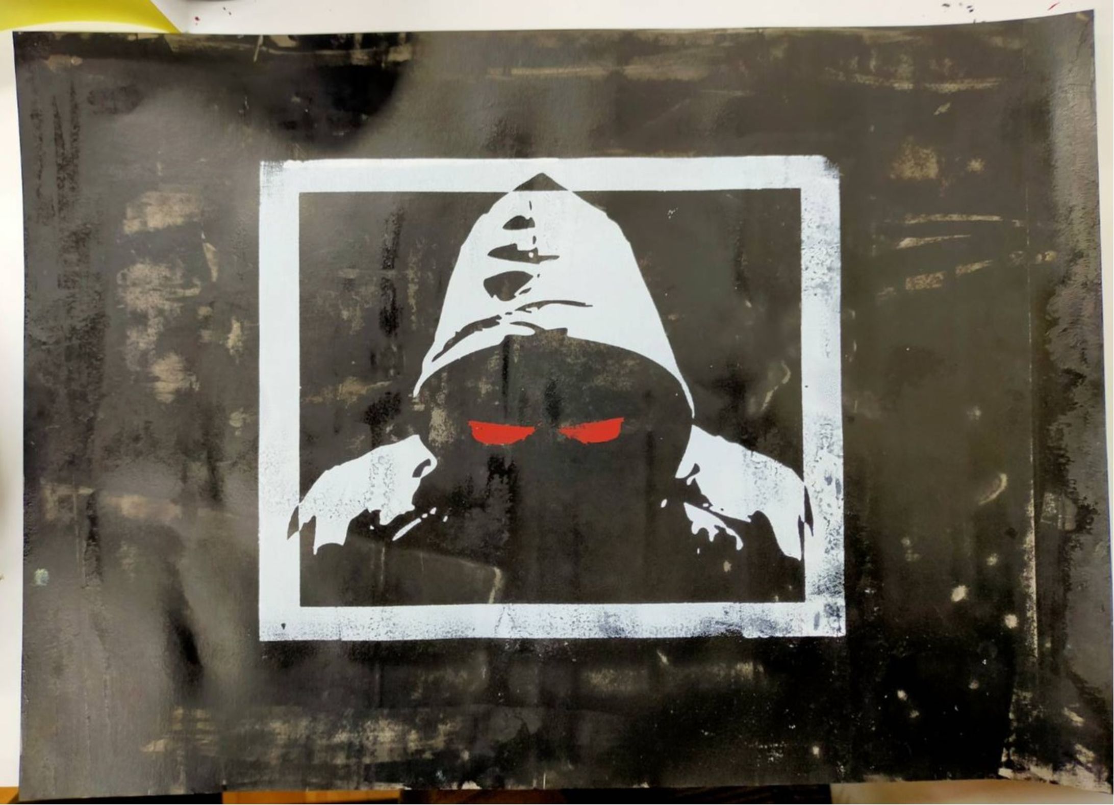 版画「outrage 」-1