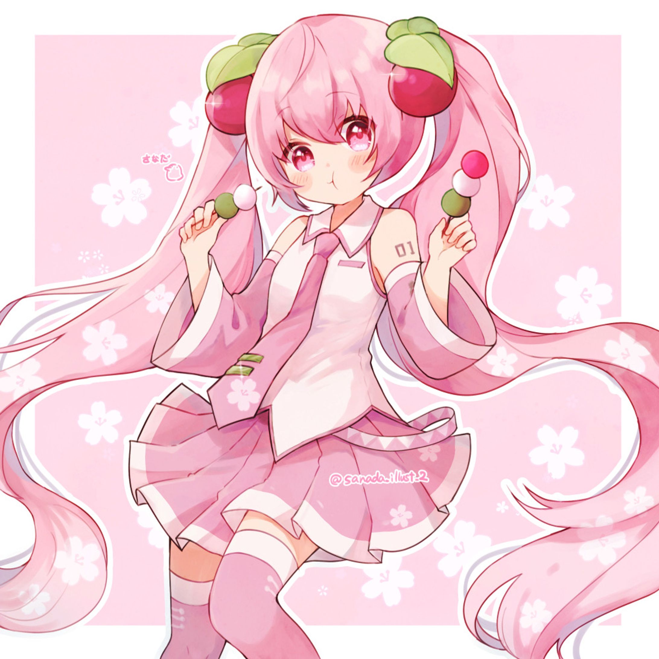 桜ミクファンアート-1