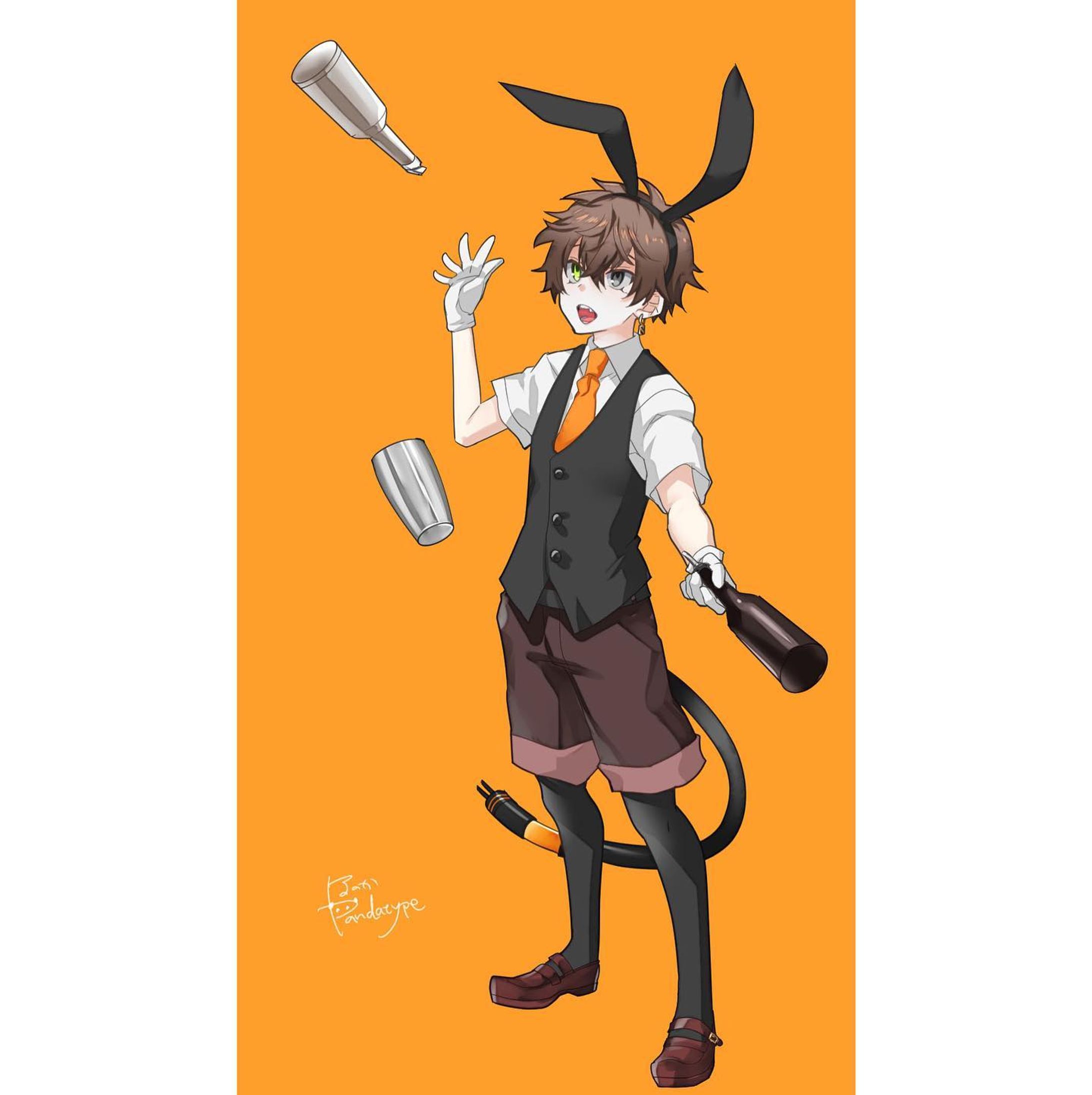 FLAIR🐰🐱　#AlbanKnoxArt  #Fanart  #nijisanjien  #albanknox  #Do_Not_Repost  #illumination  #いらすとぐらむ-1