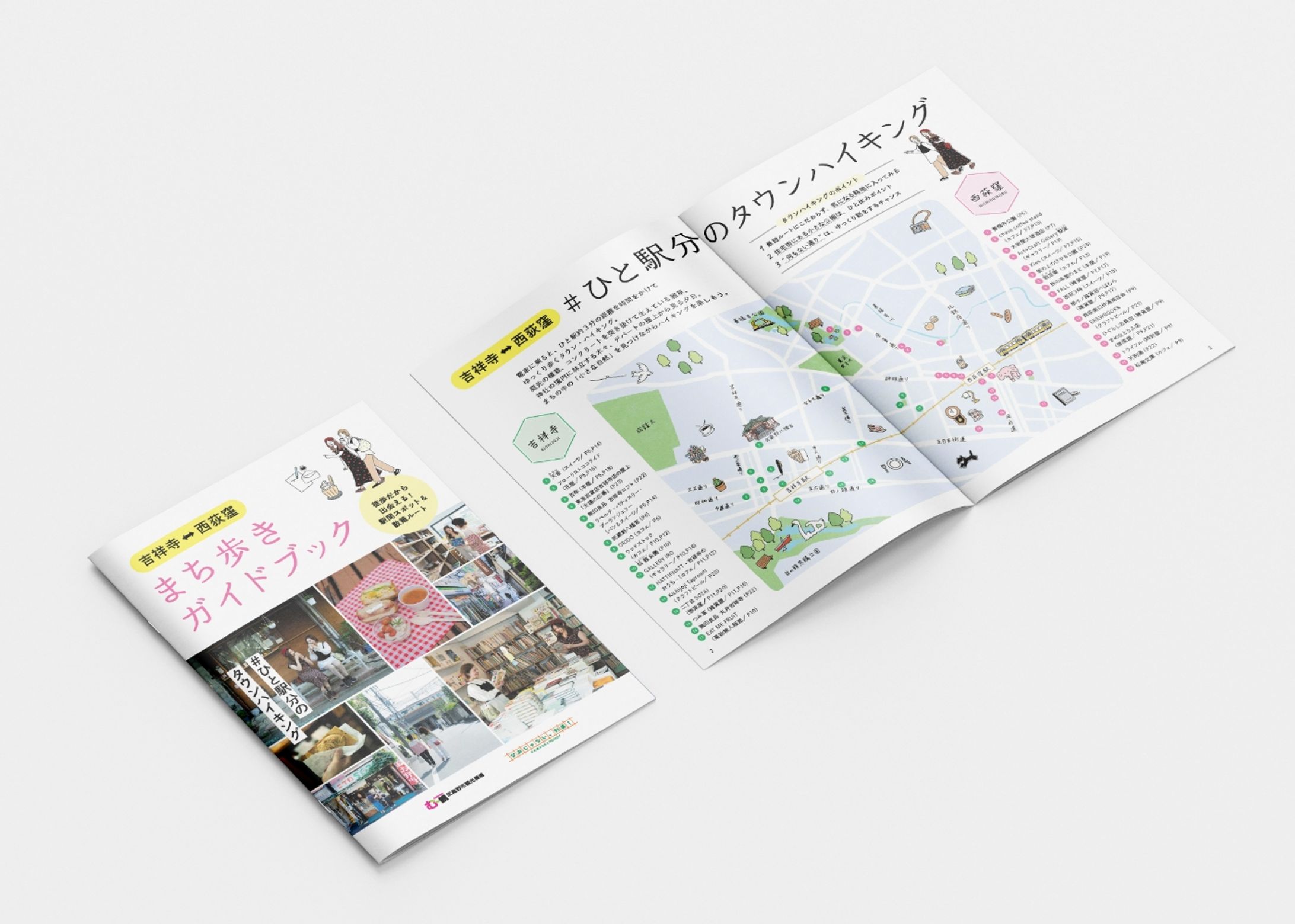 吉祥寺⇄西荻窪まち歩きガイドブック-1