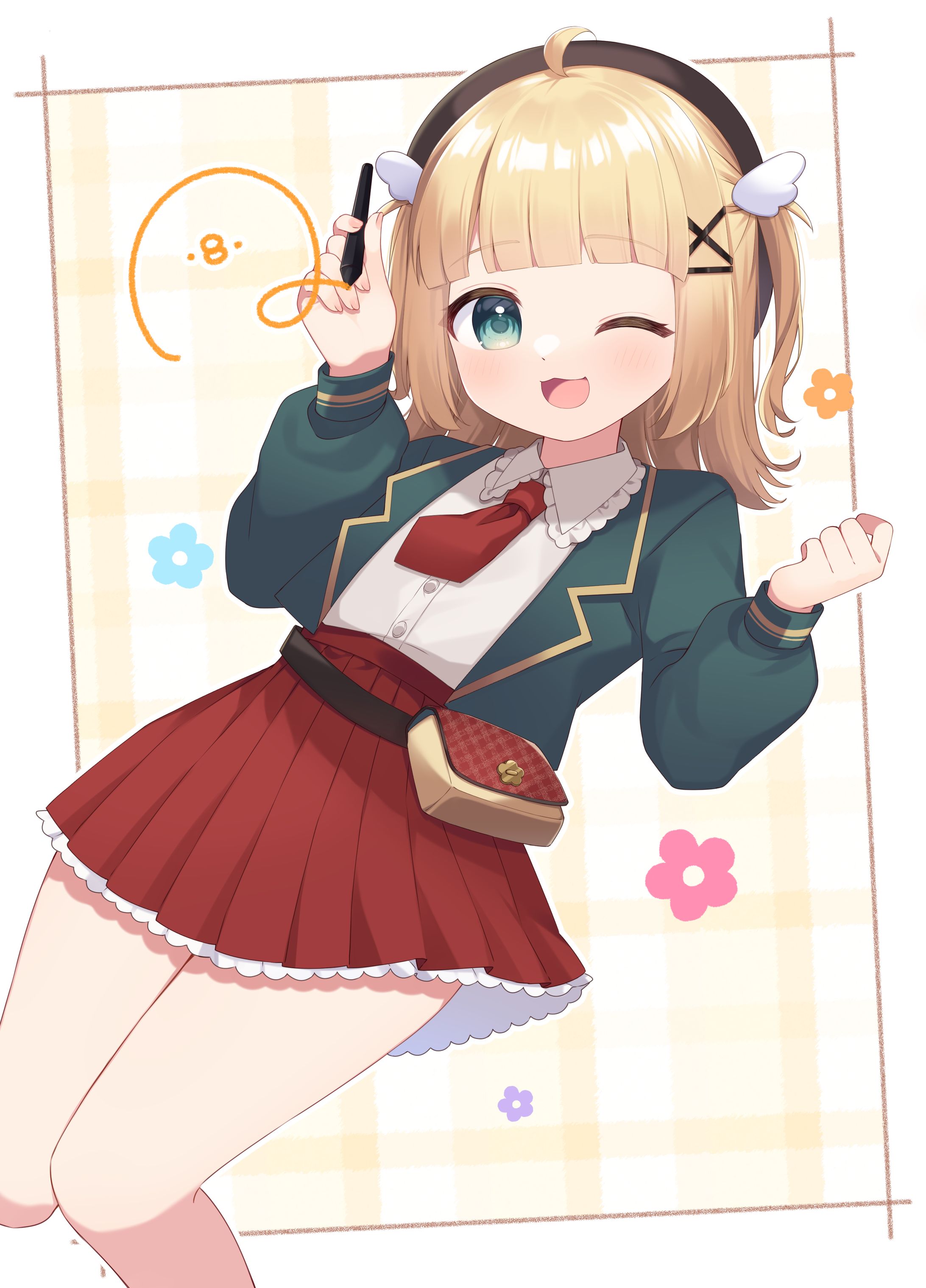 名刺用 オリジナルイラスト-1