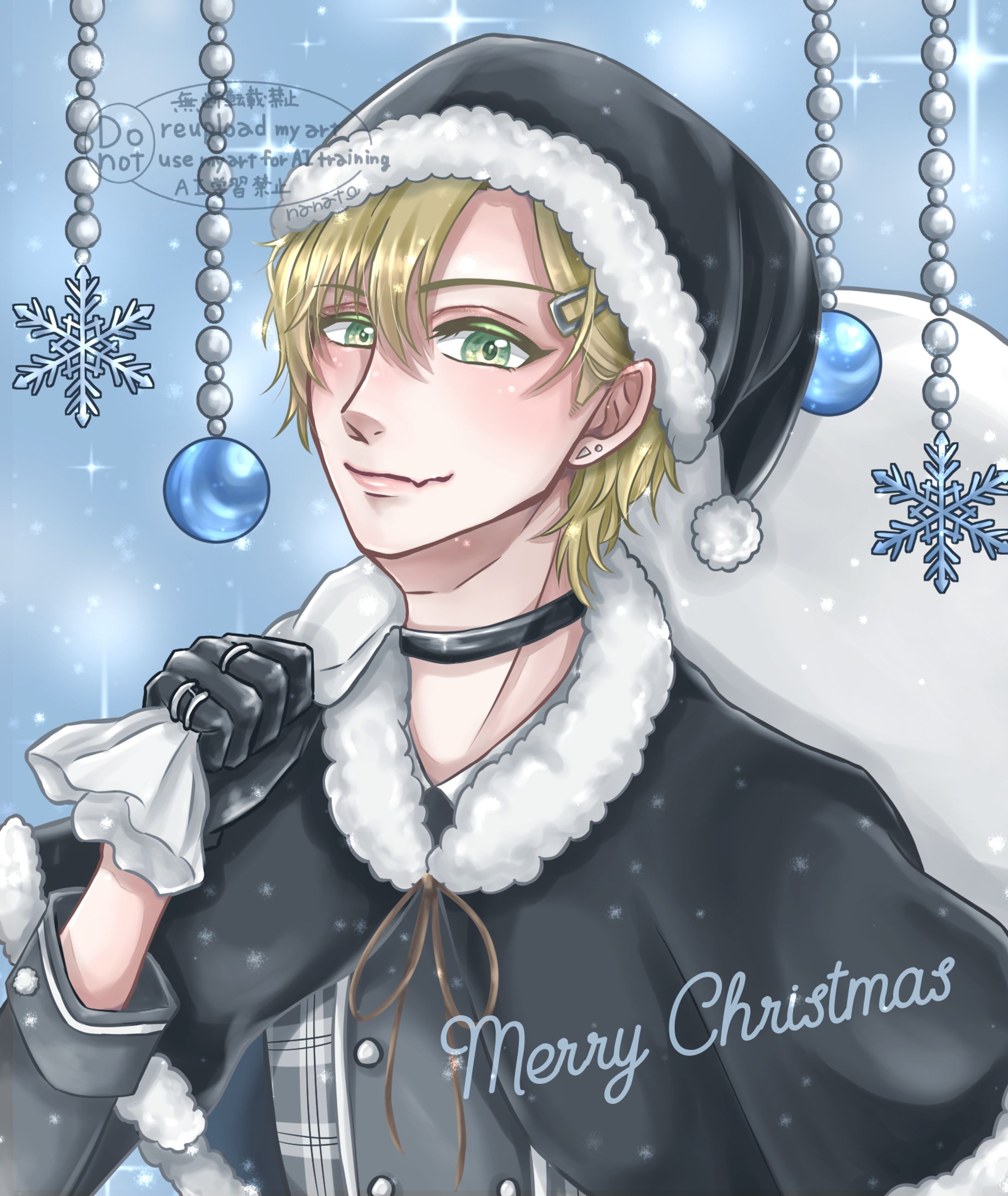 ブラックサンタ🎁❄♥-1
