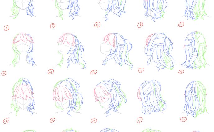 依頼　髪の資料