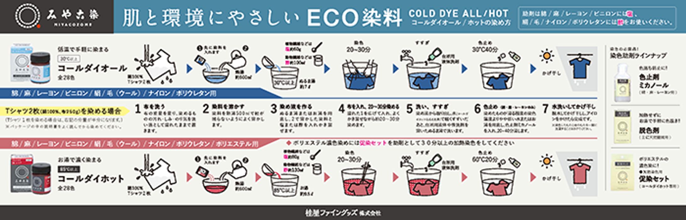 桂屋ファイングッズ株式会社：商品の使用法リーフレット-1