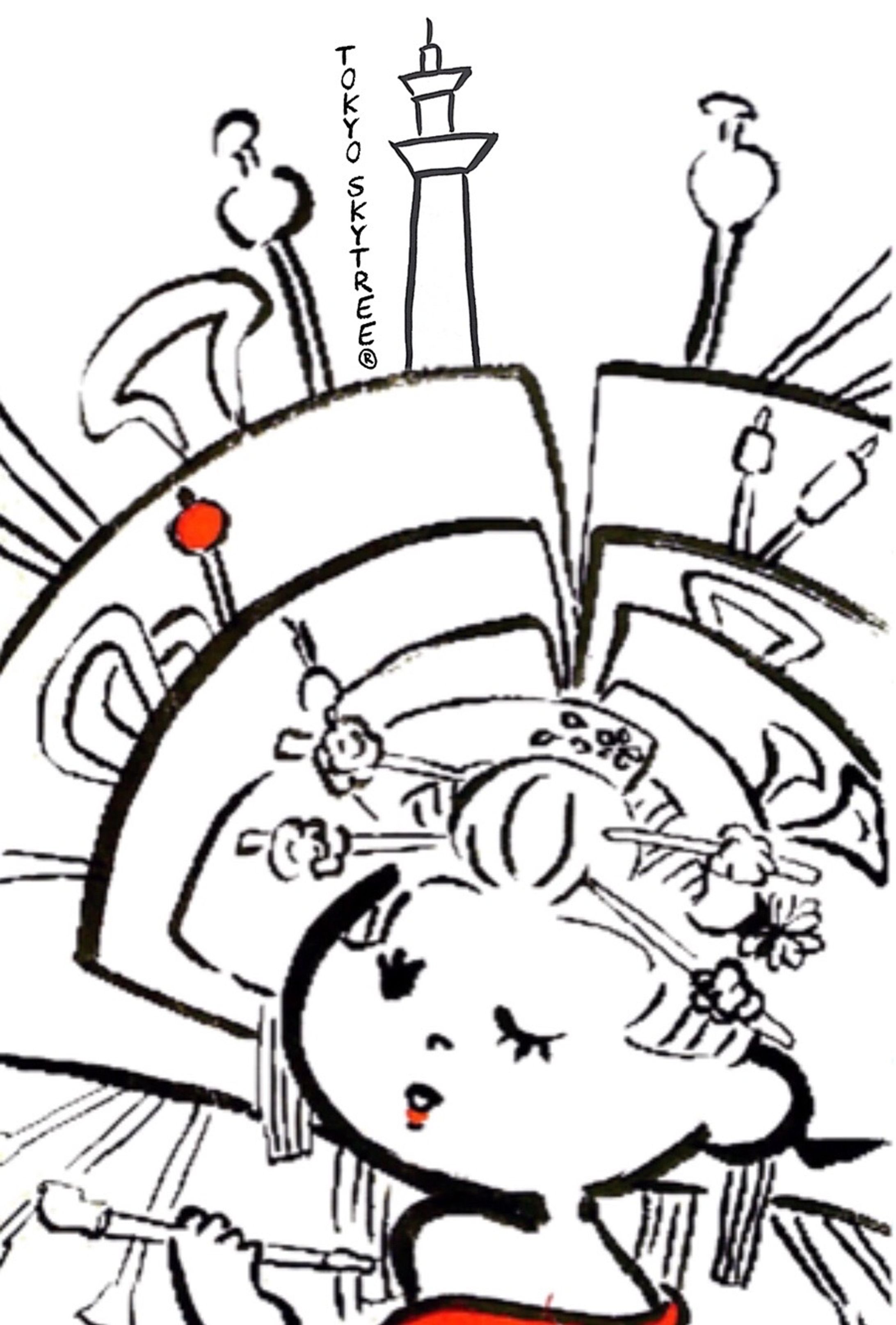 モノクロイラスト-1
