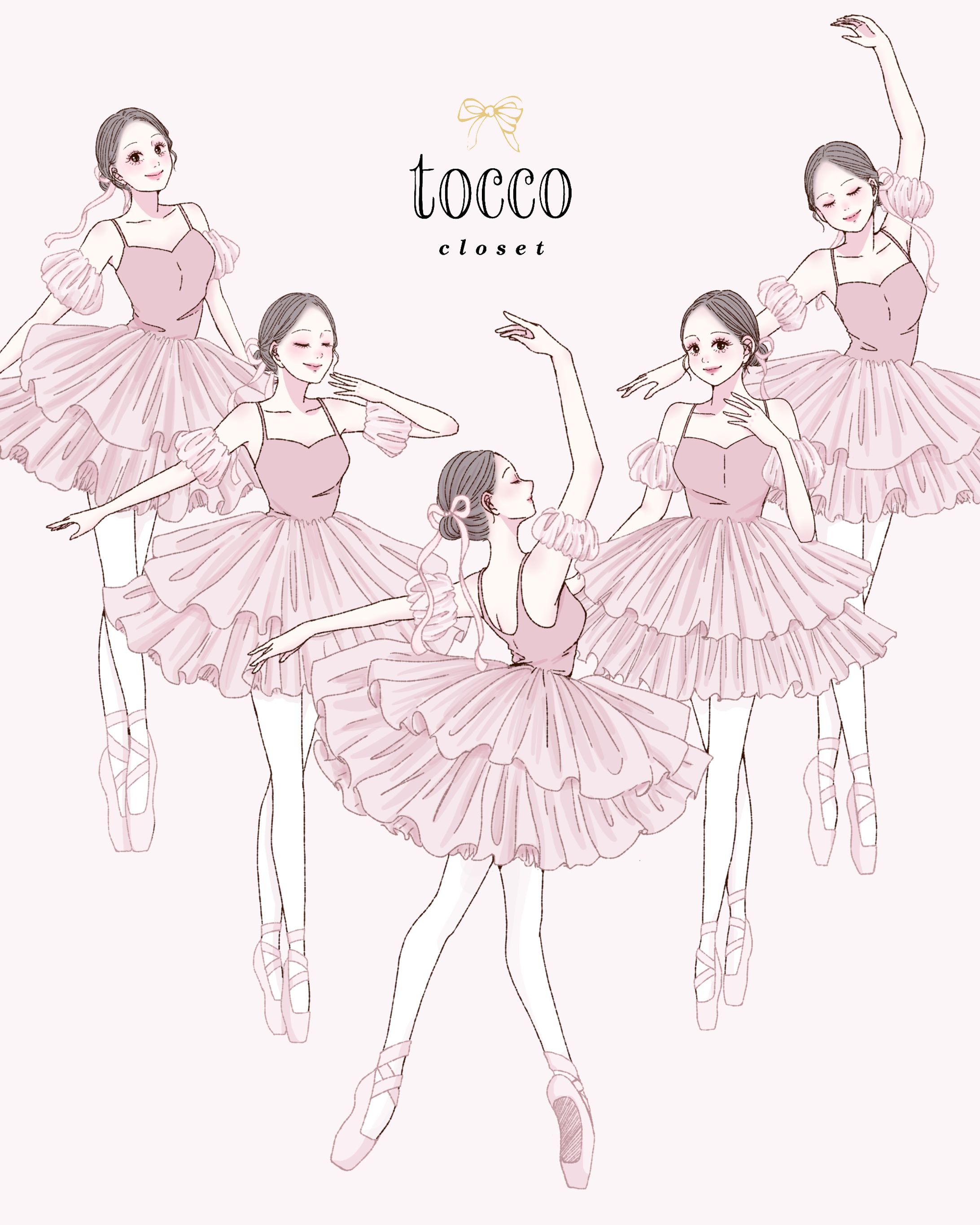 tocco closet様コラボアイテムHP用イラスト-1