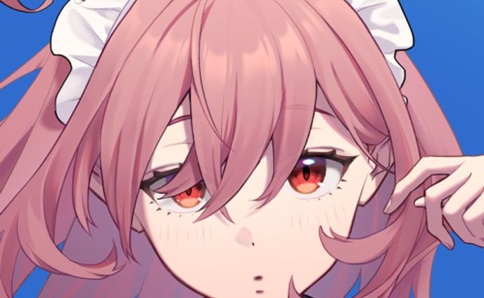 アイコン　メイドさん