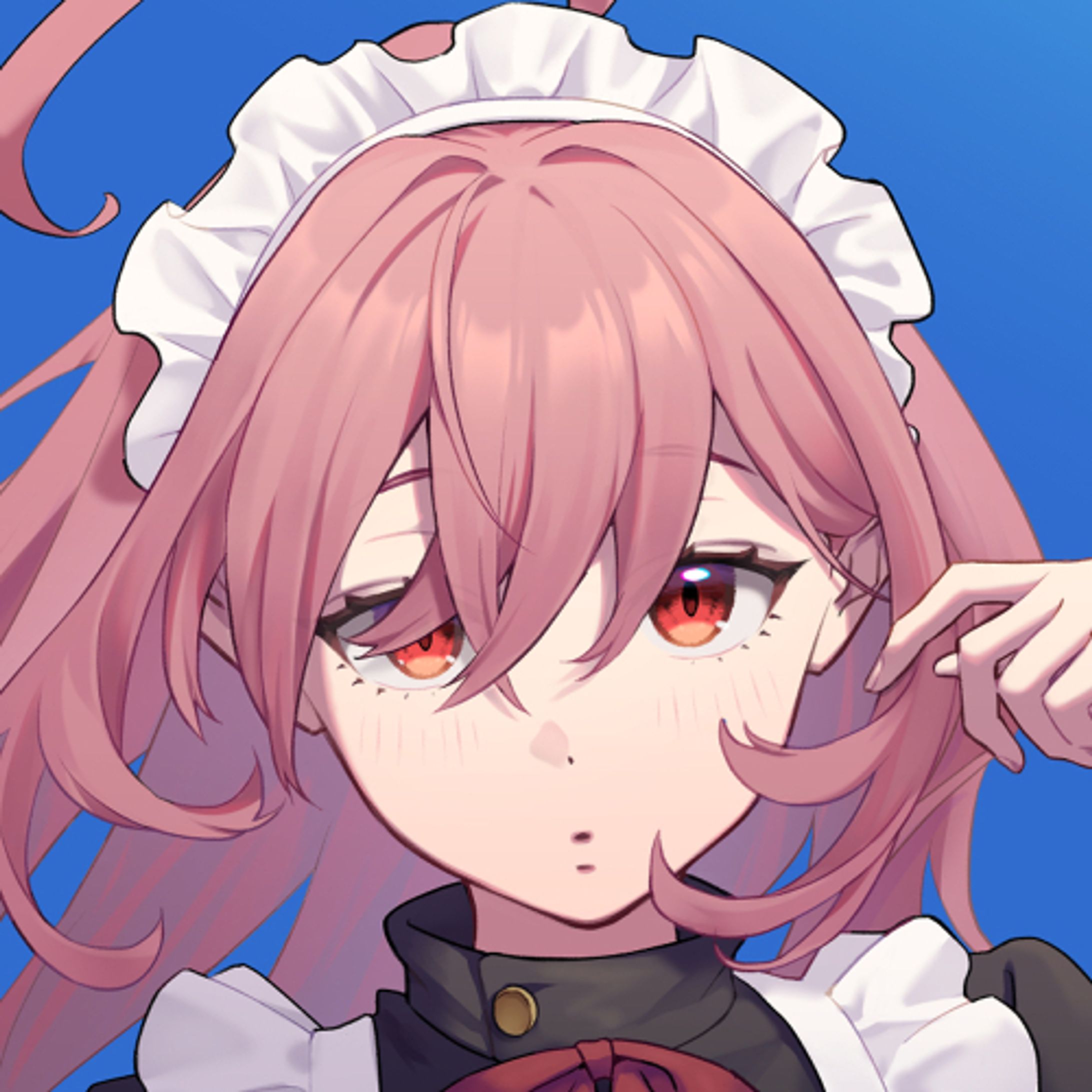 アイコン　メイドさん-1