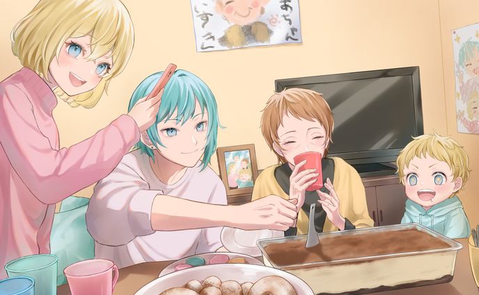 お菓子パーティ！