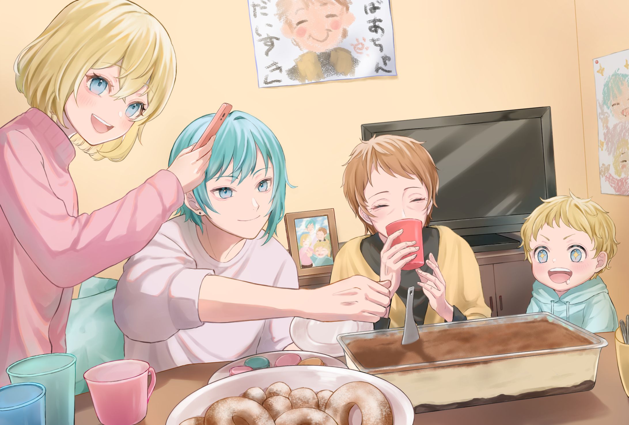 お菓子パーティ！-1