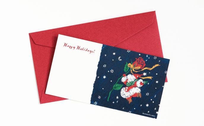 【個人制作】xmasイラストカード