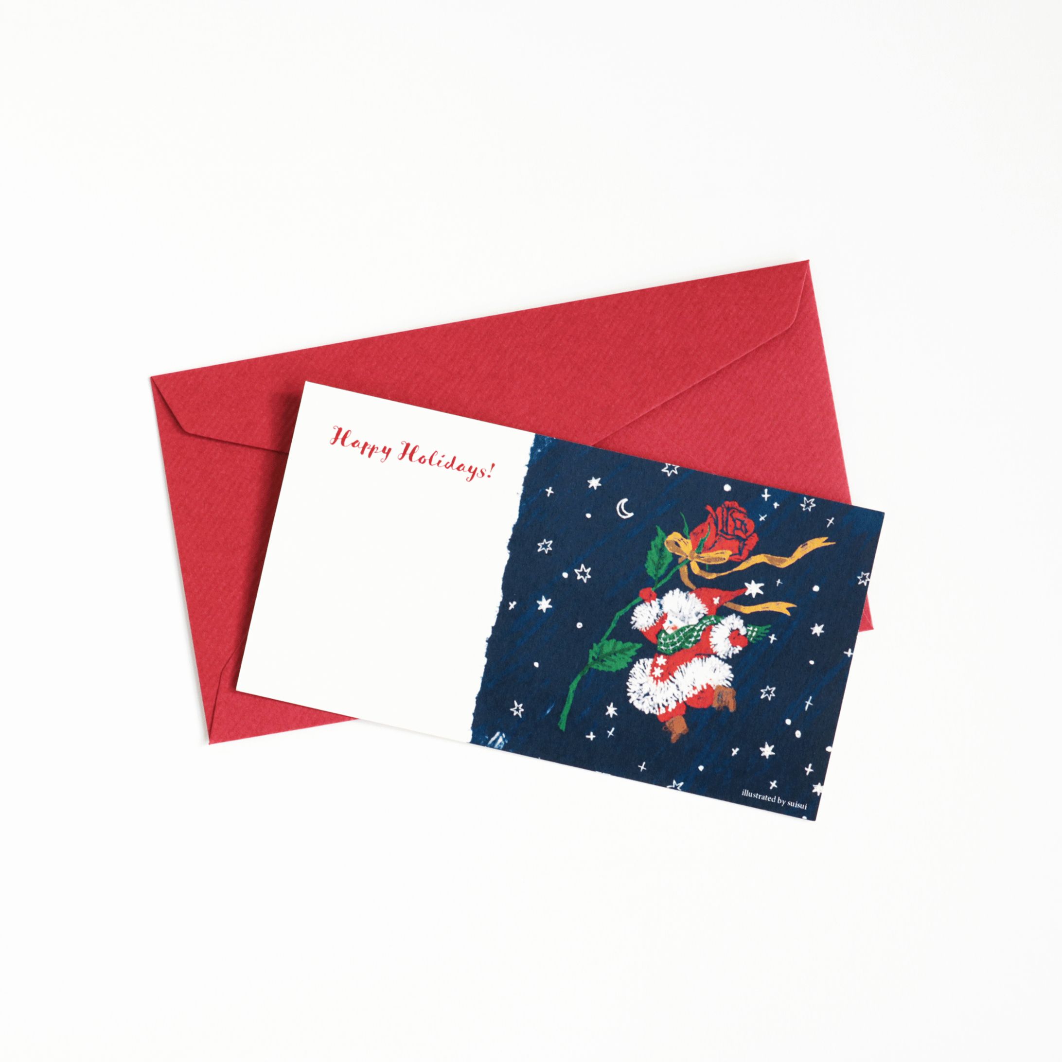 【個人制作】xmasイラストカード-1