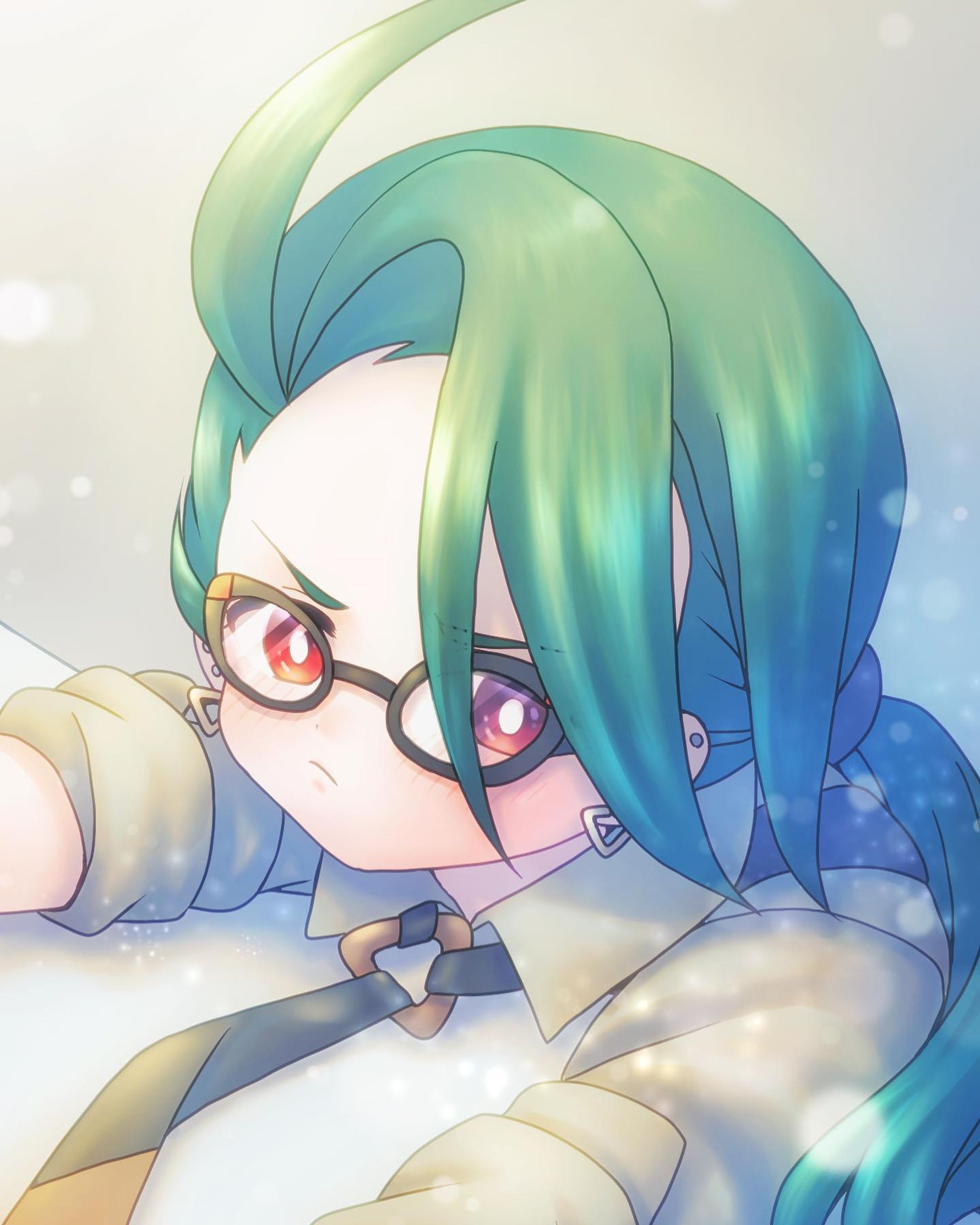 チリちゃん　#イラスト　#お絵かき　#お絵描き　#おえかき　#illustration #illust #女の子　#女の子イラスト　#デジタル　#デジタルイラスト　#デジタル絵 #ポケモン　#pokemon #ポケモンSV #チリ　#チリちゃん-1