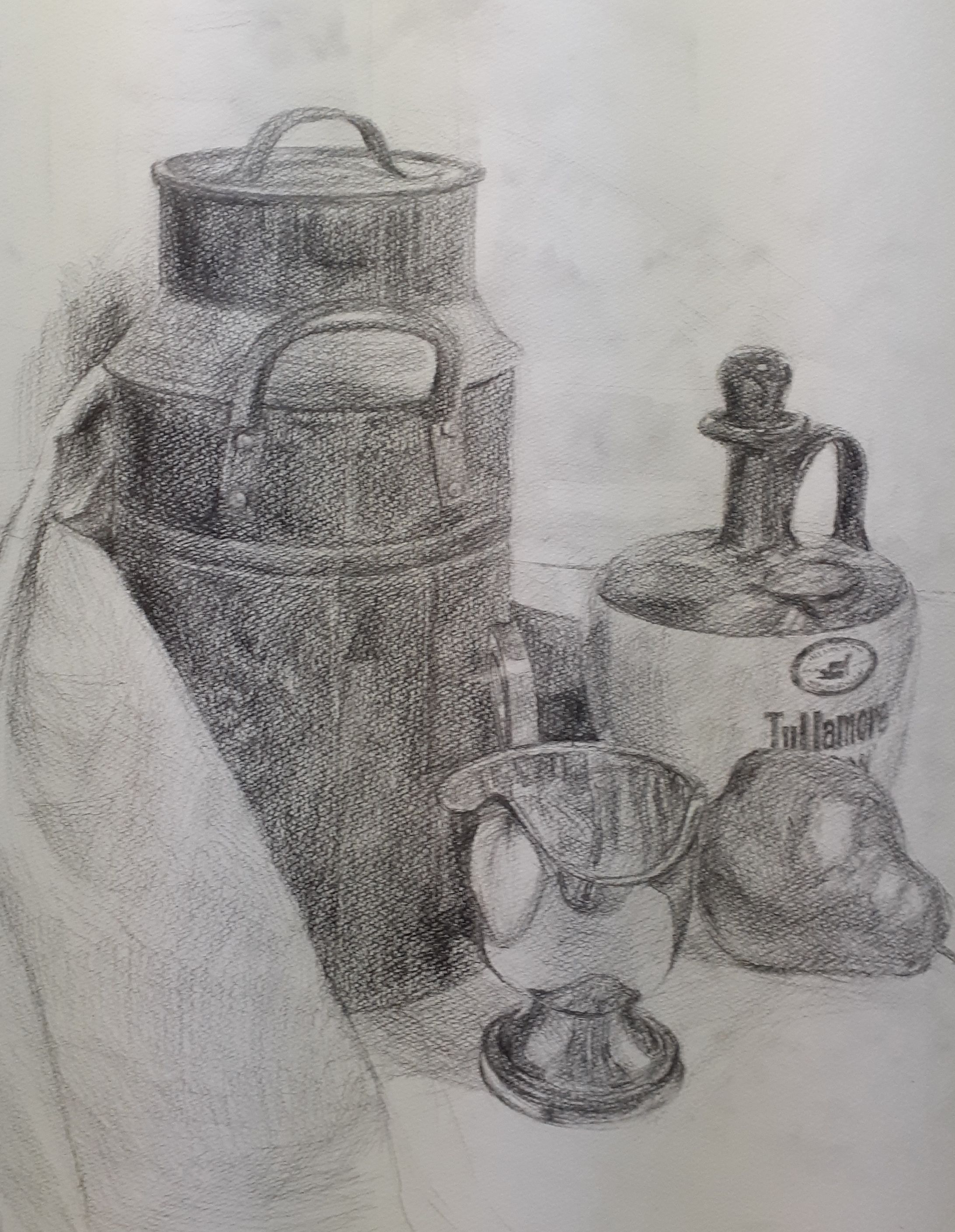 静物画 素描-1