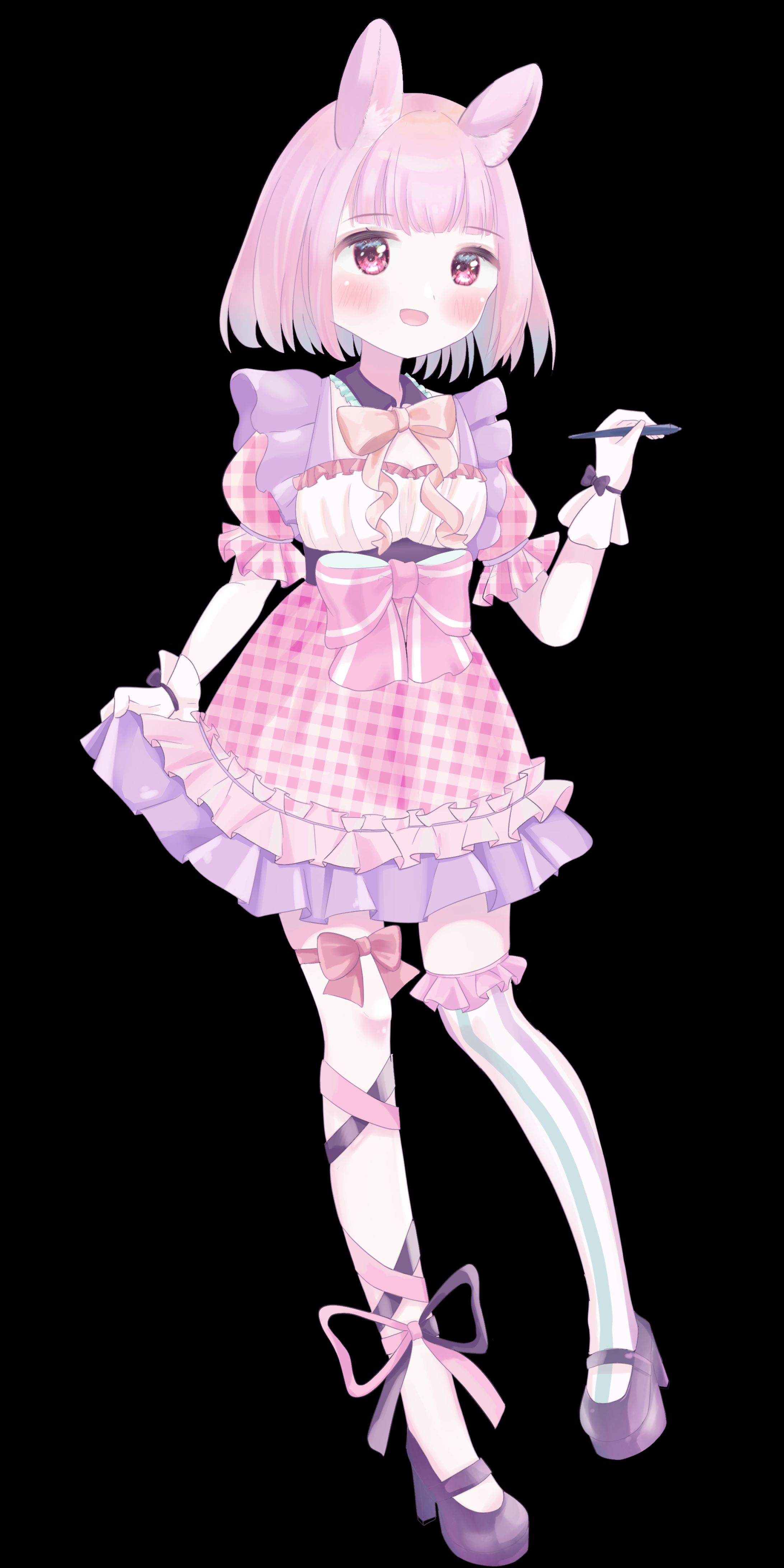 オリジナルキャラ全身立ち絵イラスト-1