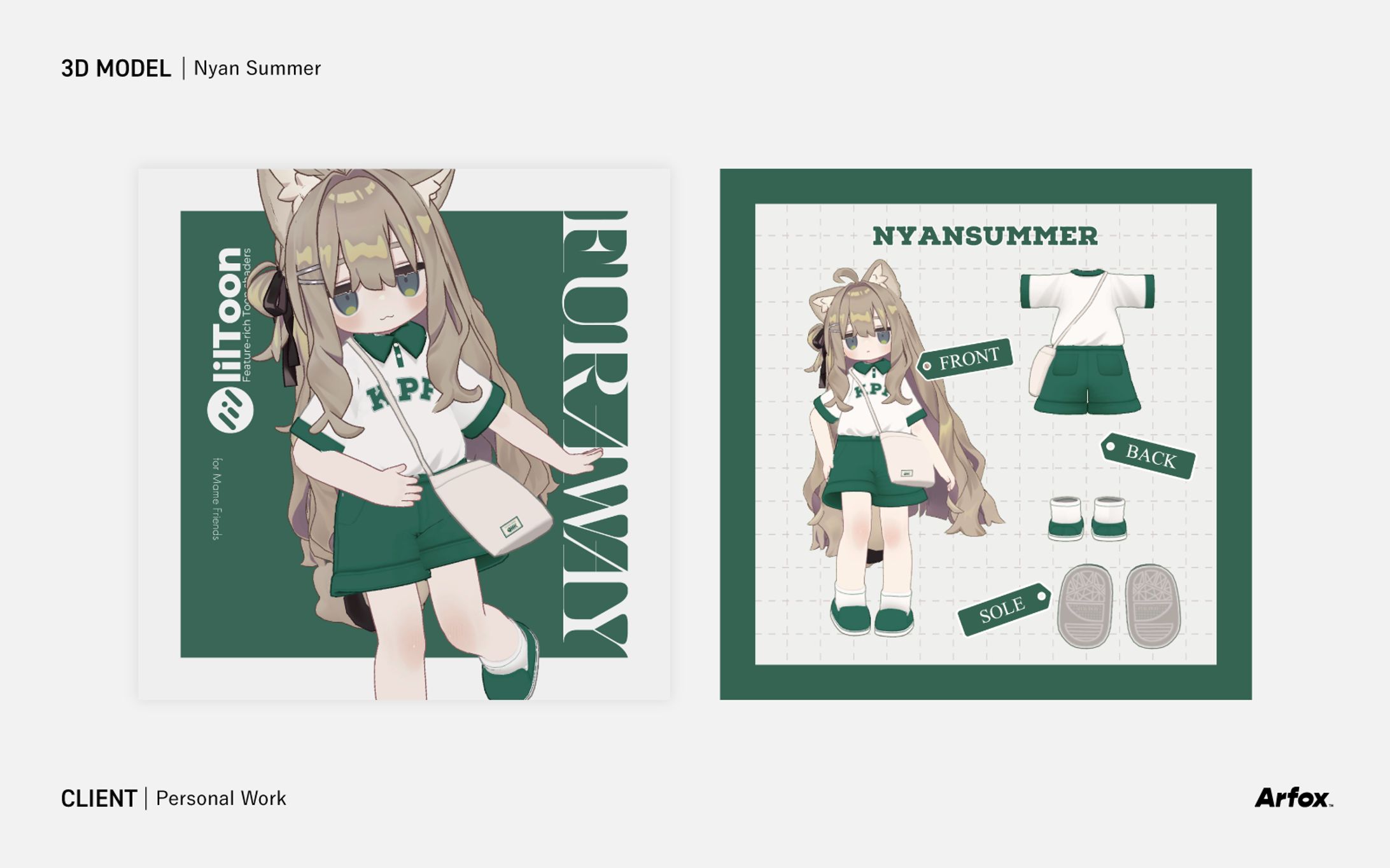 【3Dモデル】Nyan Summer-1