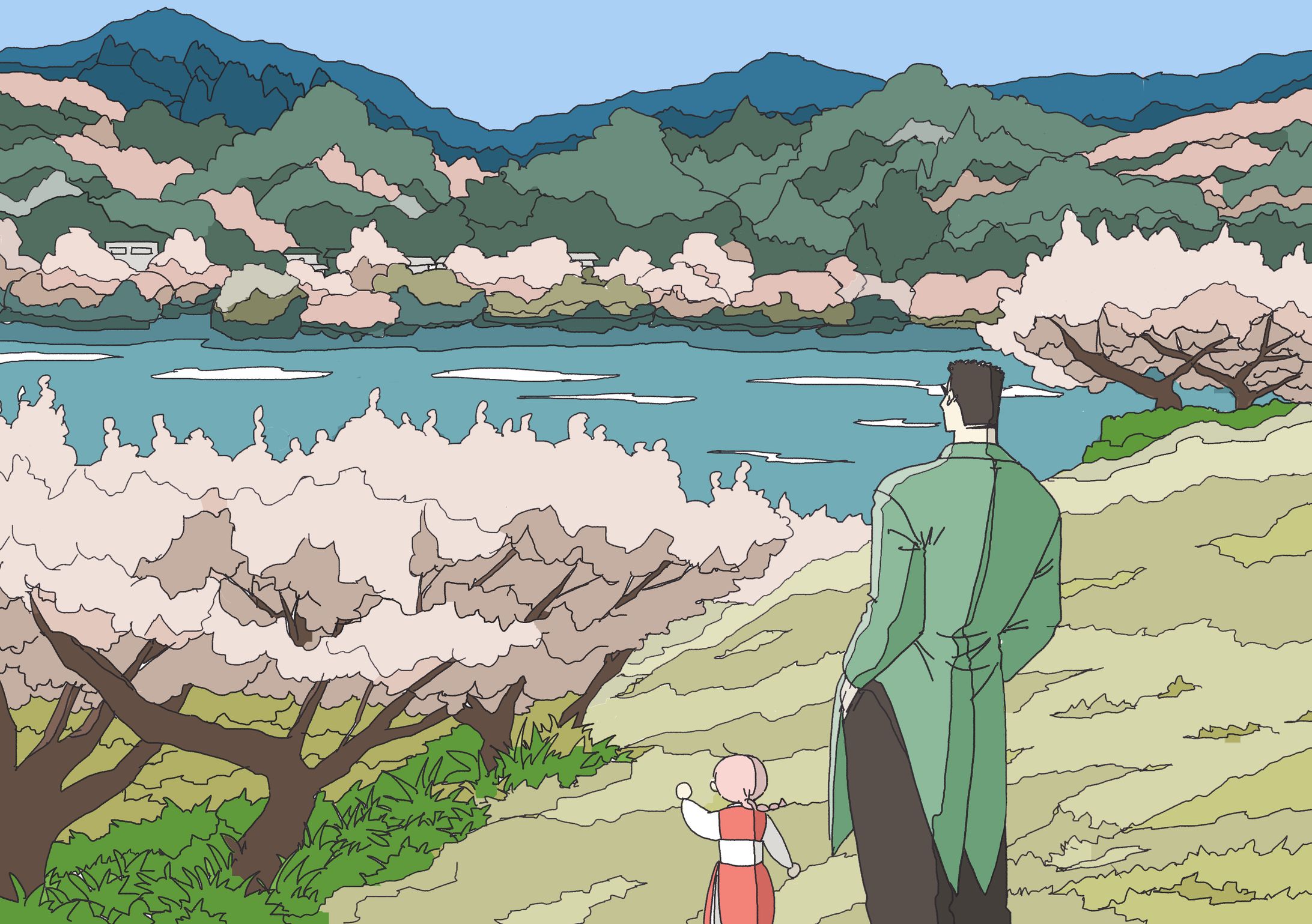 風景イラスト-1