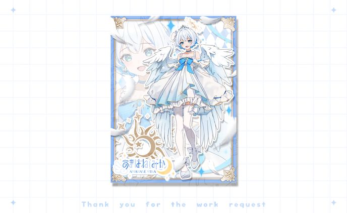 天羽みか様 立ち絵公開画像