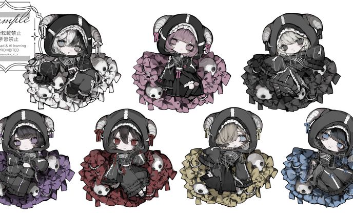 Zolpidem様 グッズイラスト