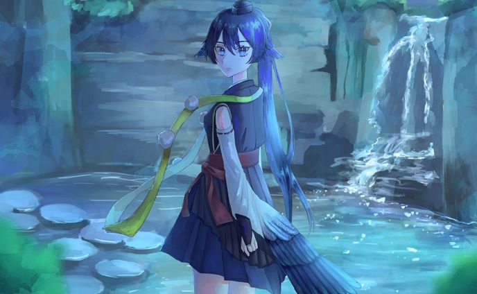 オリジナルキャラクターイラスト