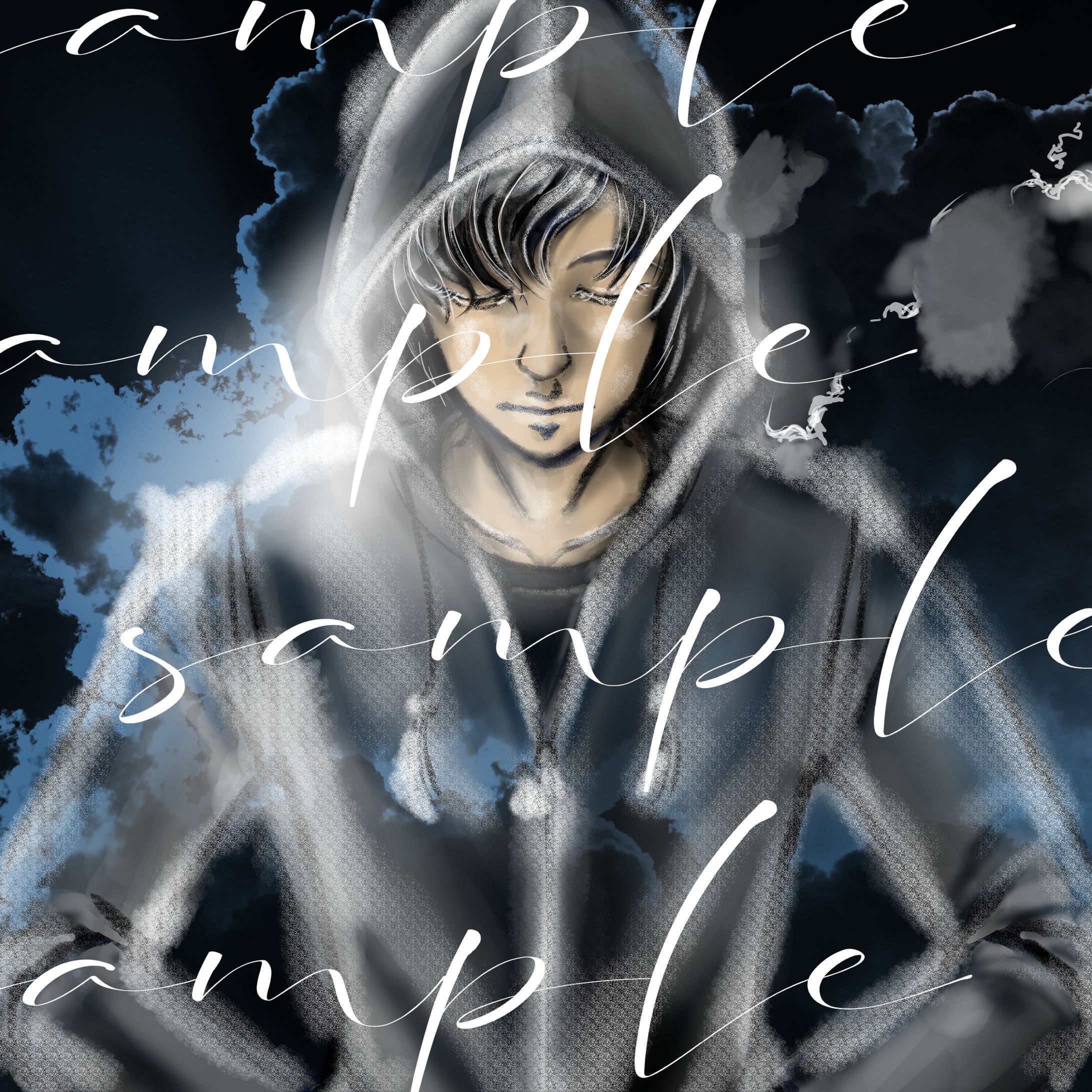 イラスト 音楽系サブスク等で使用するアーティストイメージ-1