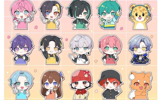 けちゃ様　簡易ミニイラスト