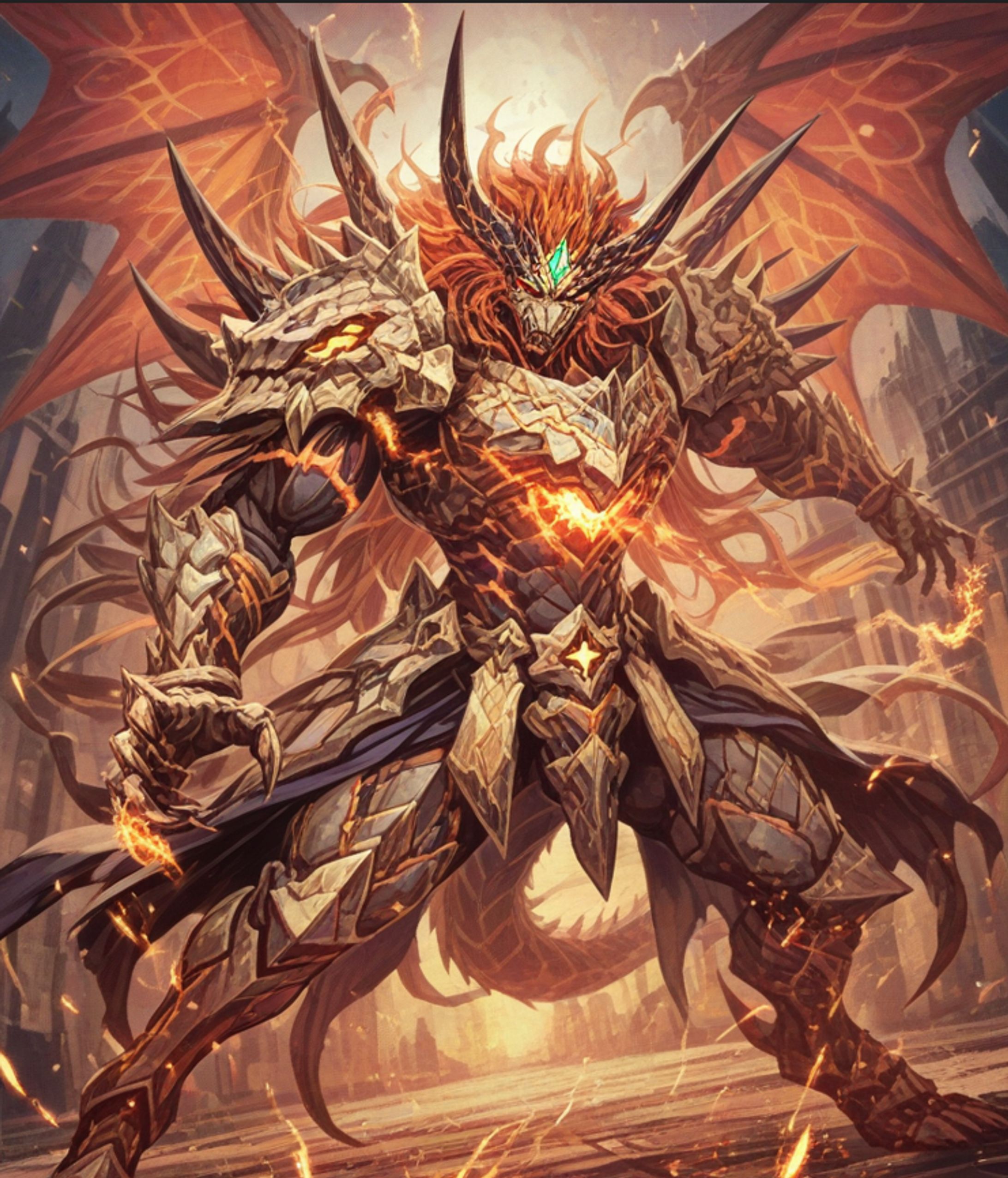 【オリジナル】フレイムドラゴン-1