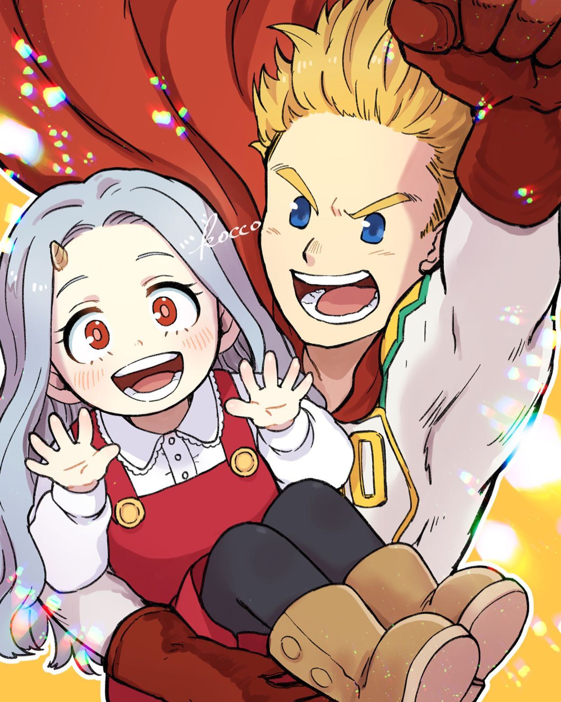 ルミリオンとエリちゃん

#イラスト #ヒロアカ #僕のヒーローアカデミア  #依頼受付中#illustration #illustrationartists #myheroacademia #mha #fanart-1