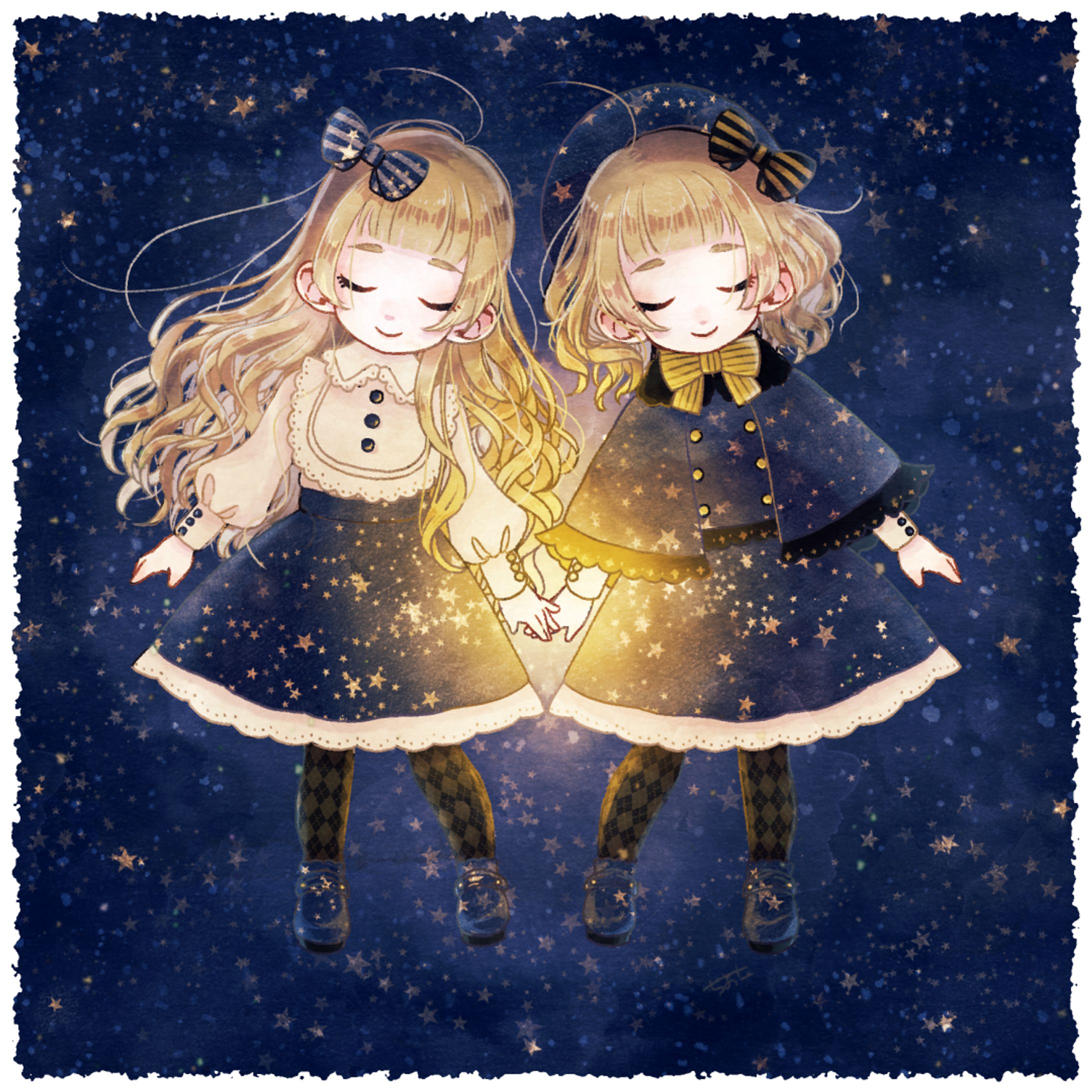 星空を揺蕩う双子-1