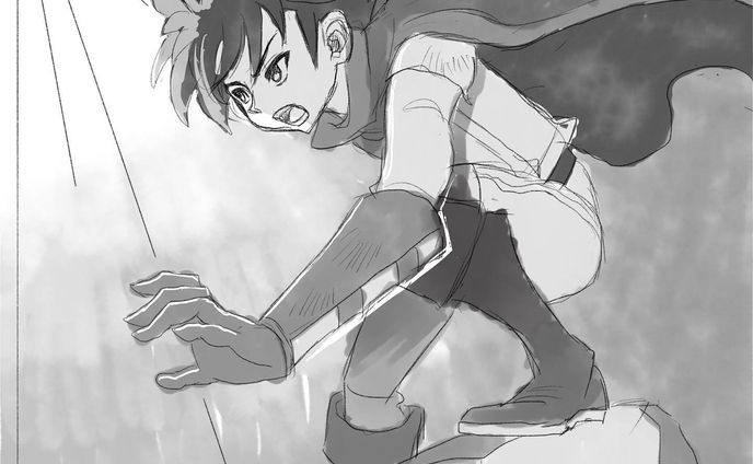 勇者ああああ。pan様のポーズをスケッチしました。
#イラスト
#オリジナルイラスト
#一次創作
#一次創作イラスト
#adobefresco