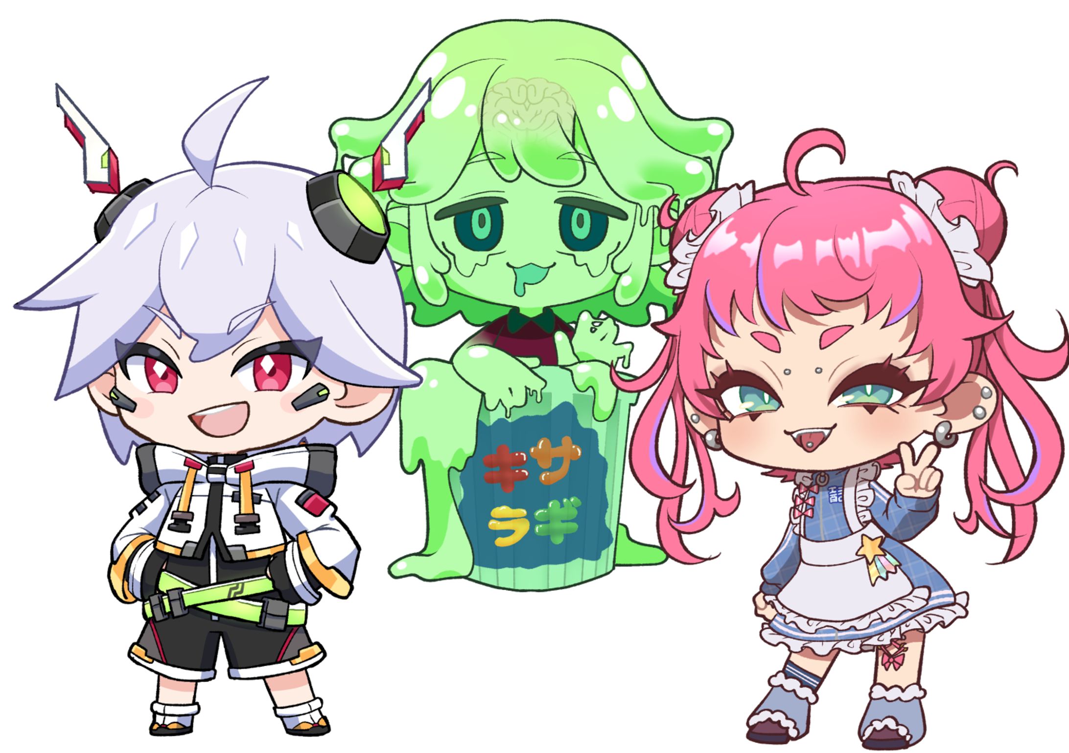 SDイラスト　Vストリーマー-1