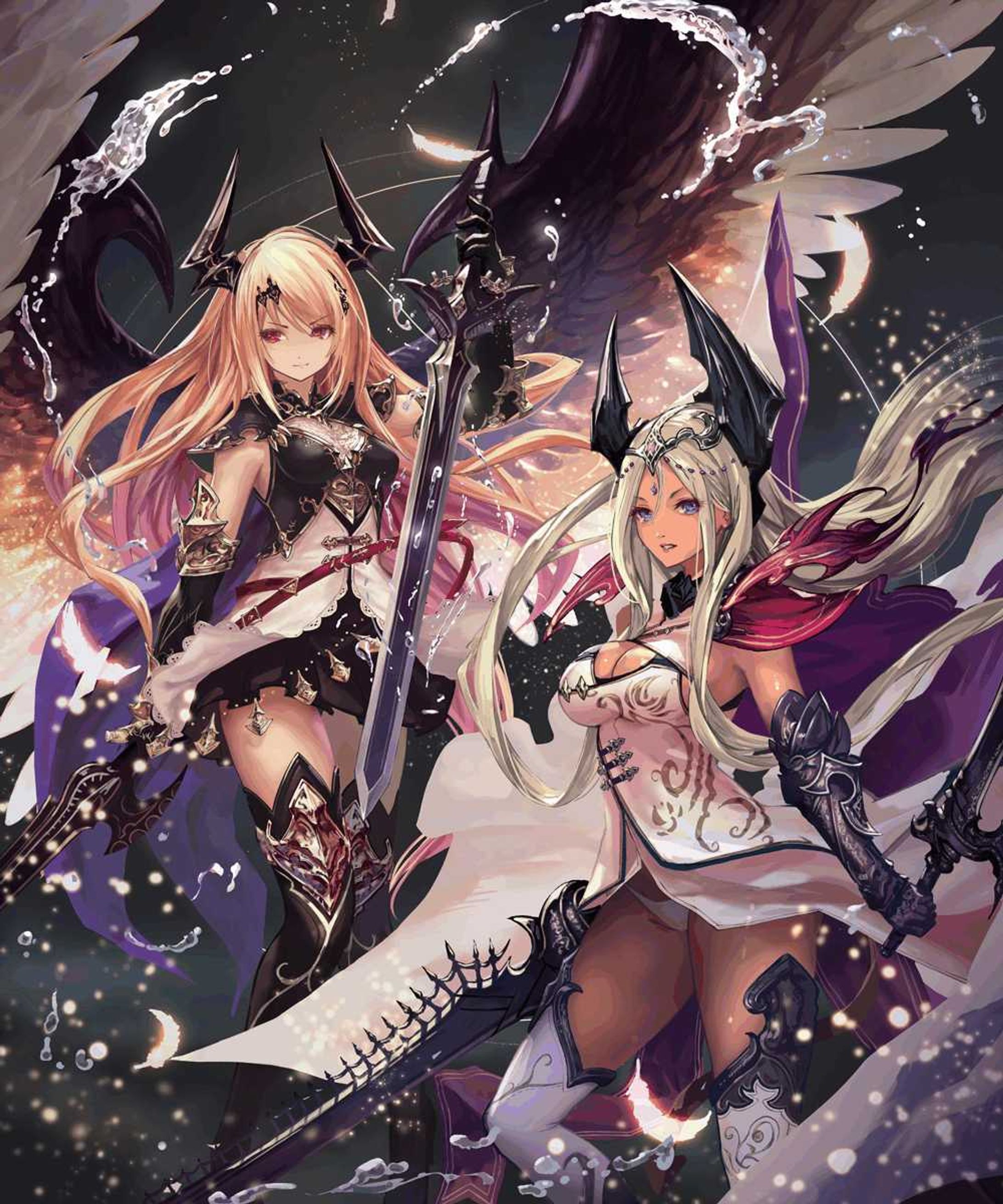 【神撃のバハムート】オリヴィエ＆シルヴィア-1