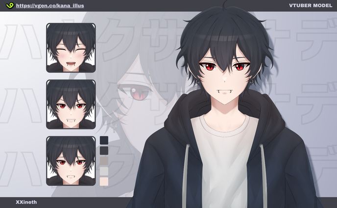 XXineth VTuber Model 