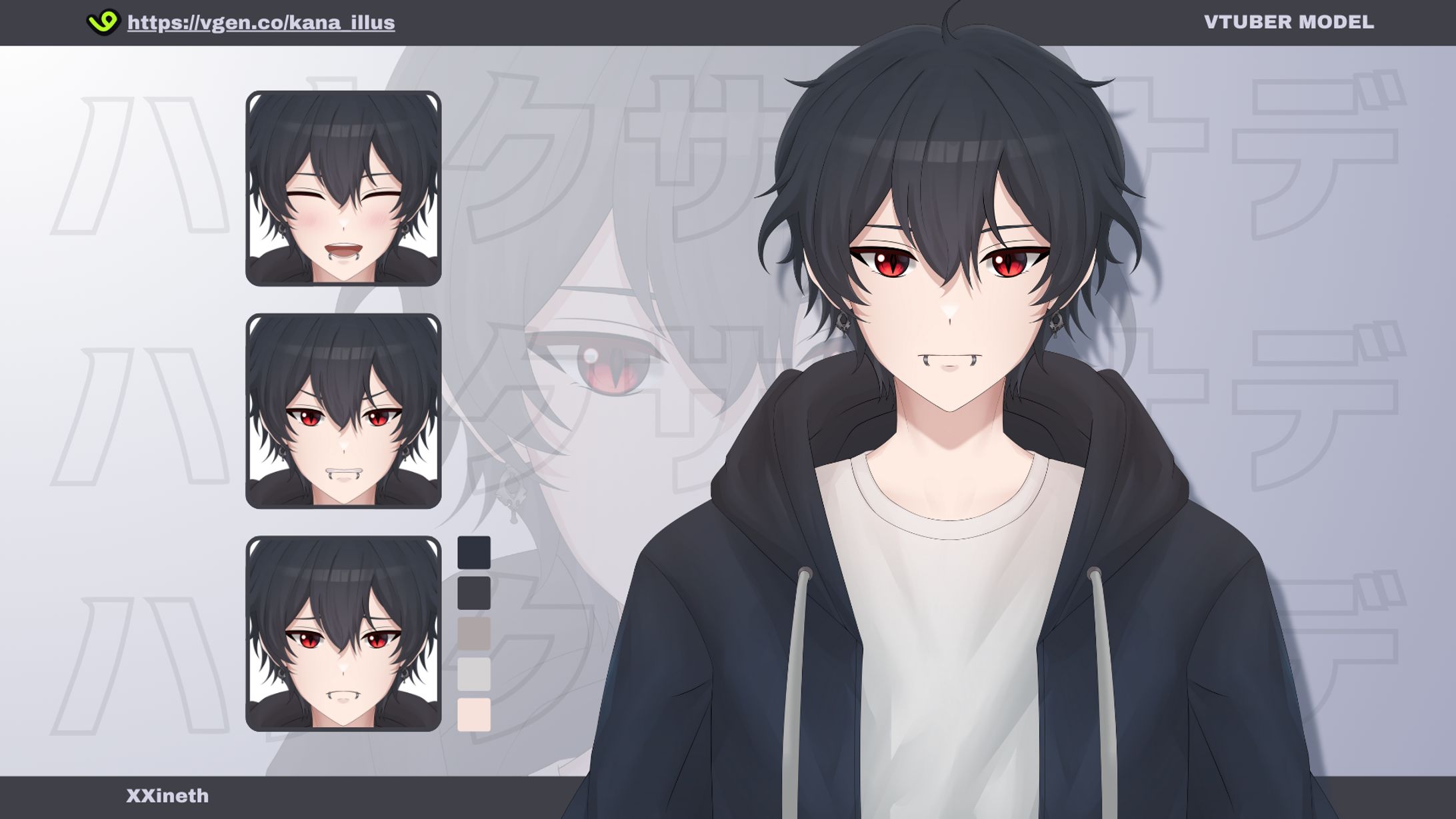 XXineth VTuber Model -1