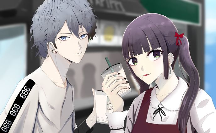 タピオカップル