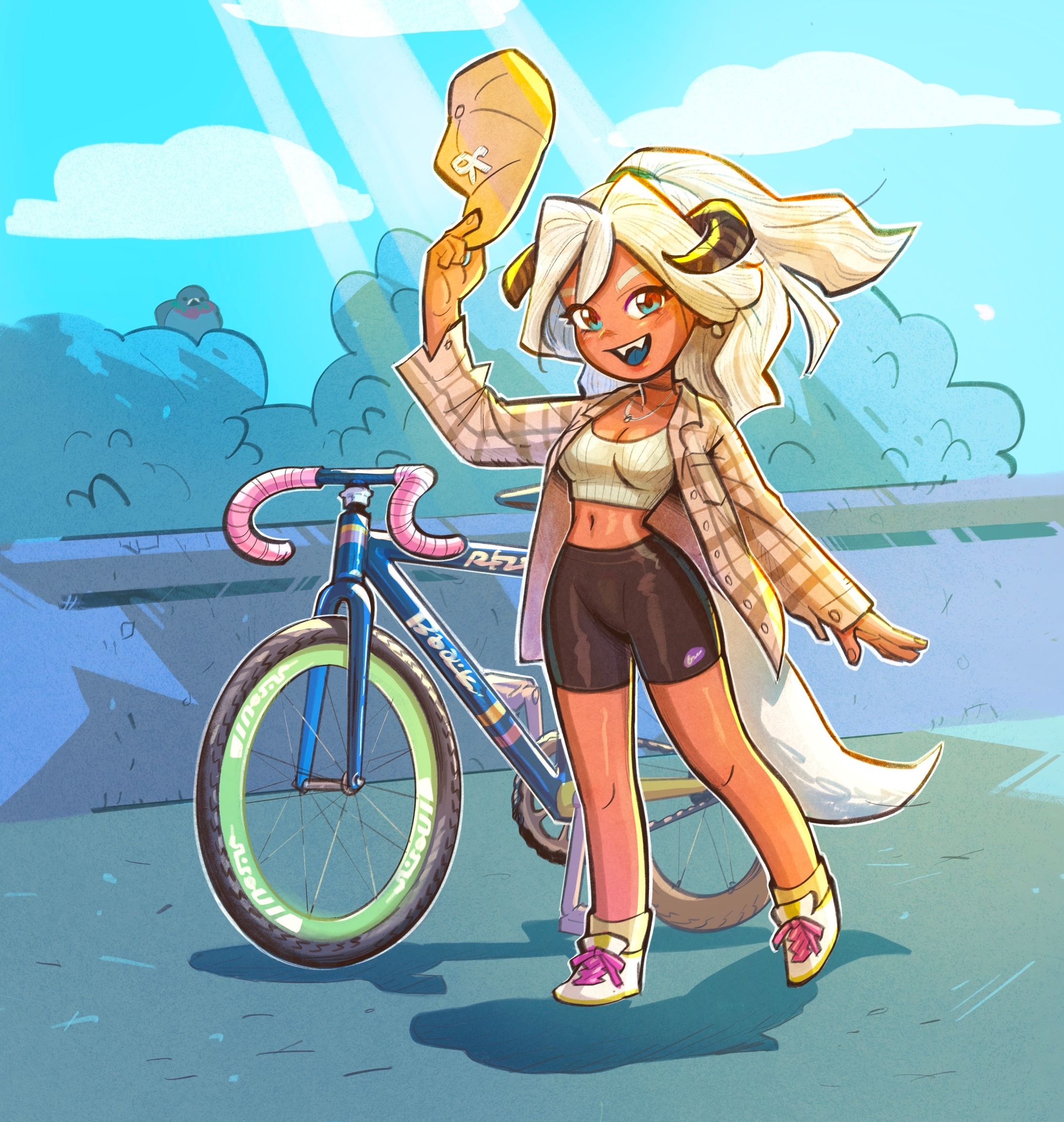 Biker shorts!-1
