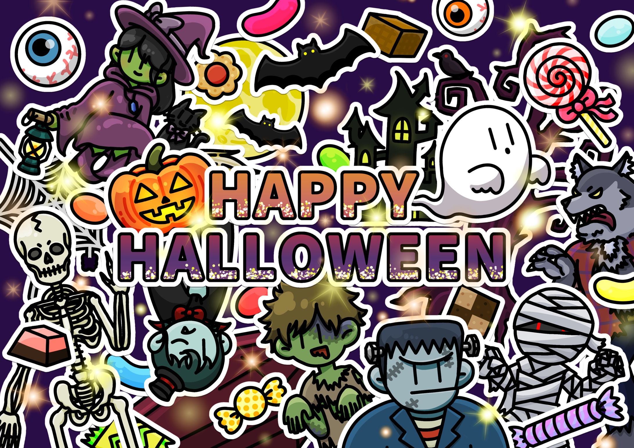 ハロウィンイラスト-1