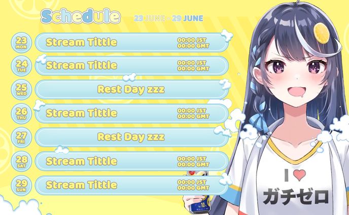 [Schedule] Kokoeone Awayuki