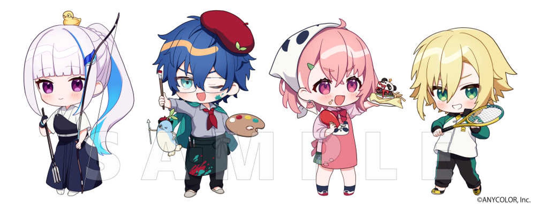 セブン‐イレブン×にじさんじ　コラボSDイラスト-1