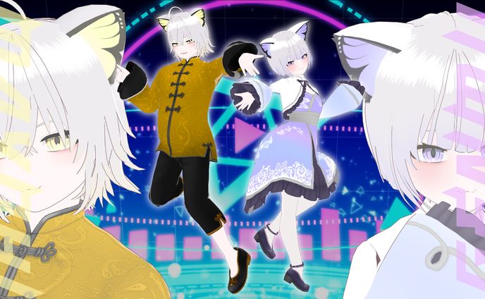 げんむちゃん&まよひくん【BOOTH販売中】