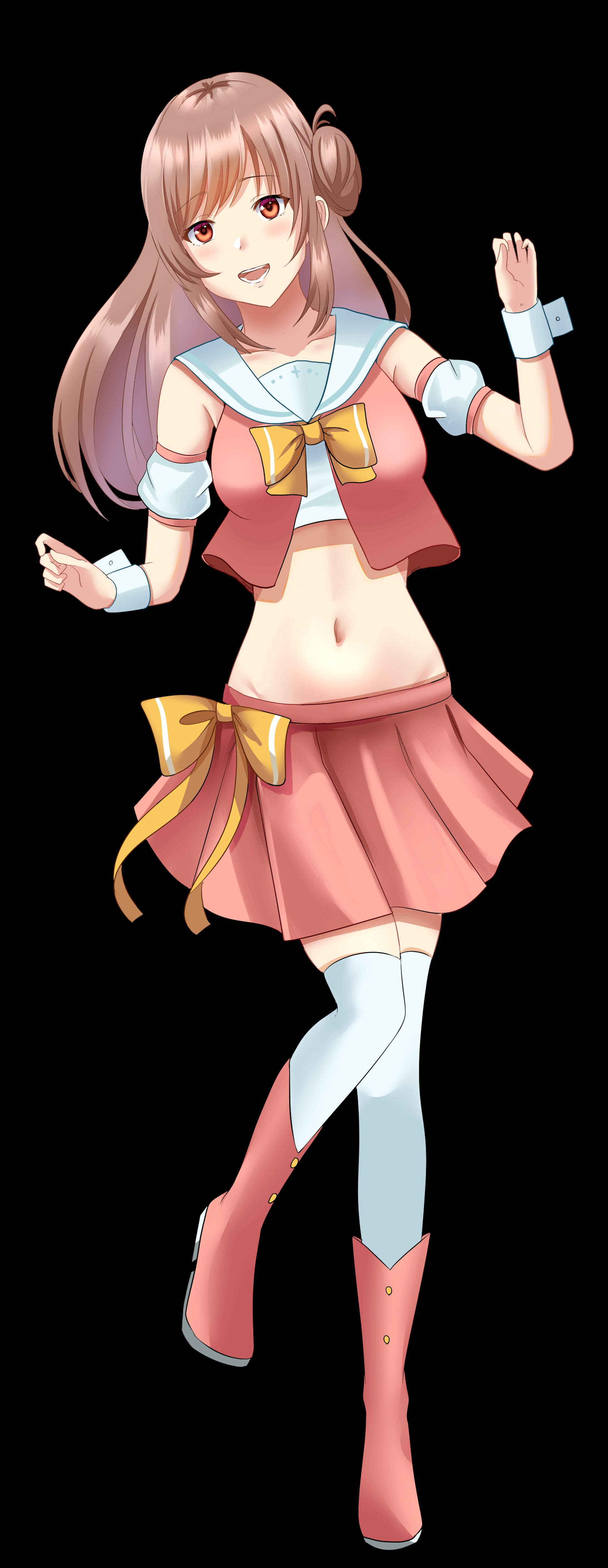 同人ゲーム　キャラクター立ち絵-1