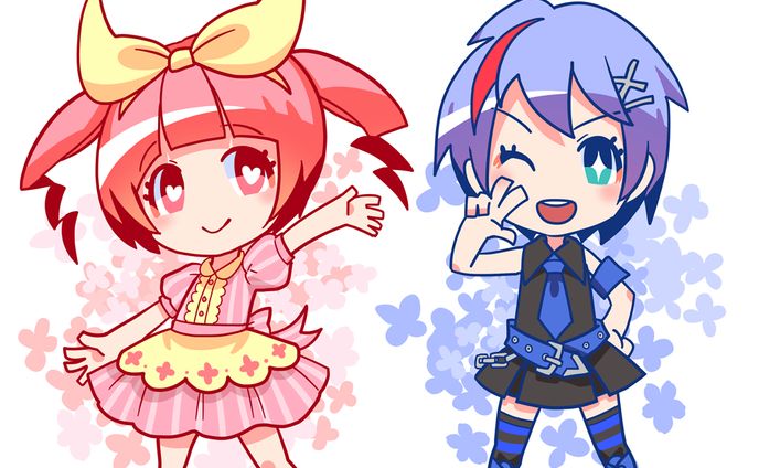女性キャラクター、ポップス