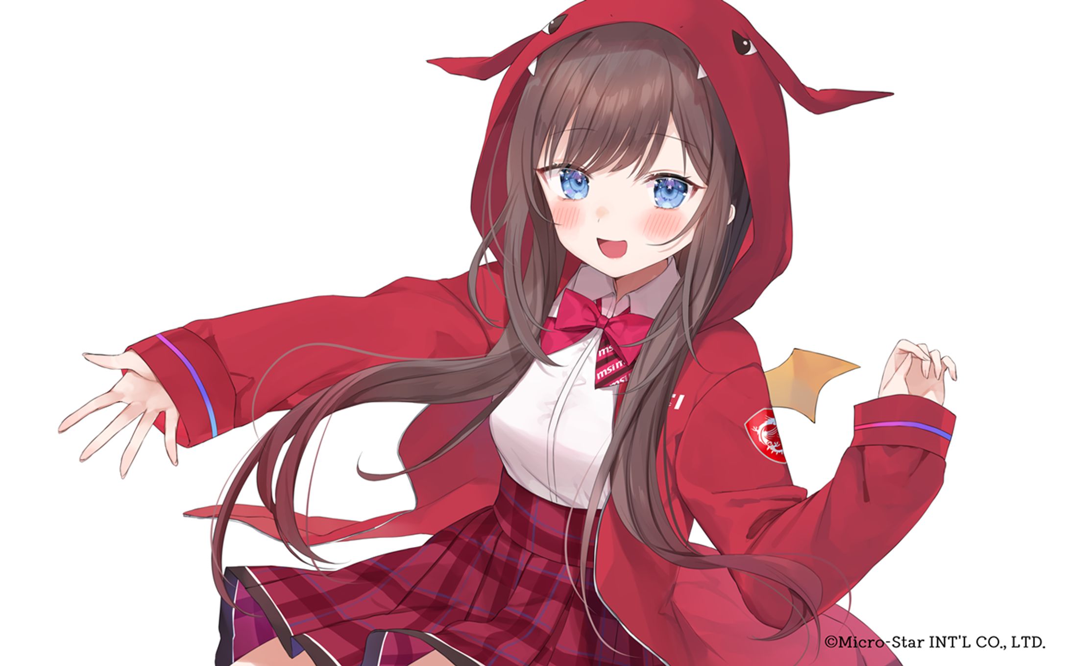 MSIノートPCイメージキャラ/オフィシャルVTuber  美星メイ様　3周年記念キービジュアル-1