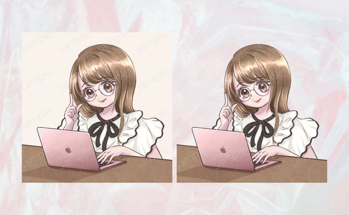 【HP挿絵】SEO対策BLOG 挿絵・アイコン用イラスト