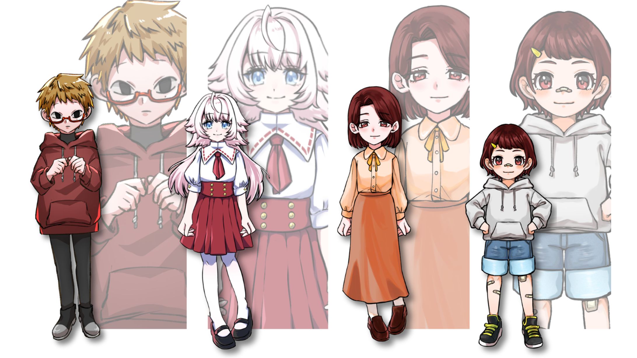 【TRPG】立ち絵　子供キャラ　-1