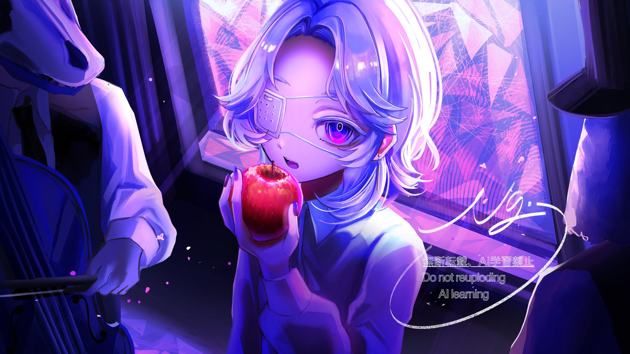 溟水　様【ヤミタイガール】cover動画イラスト-1